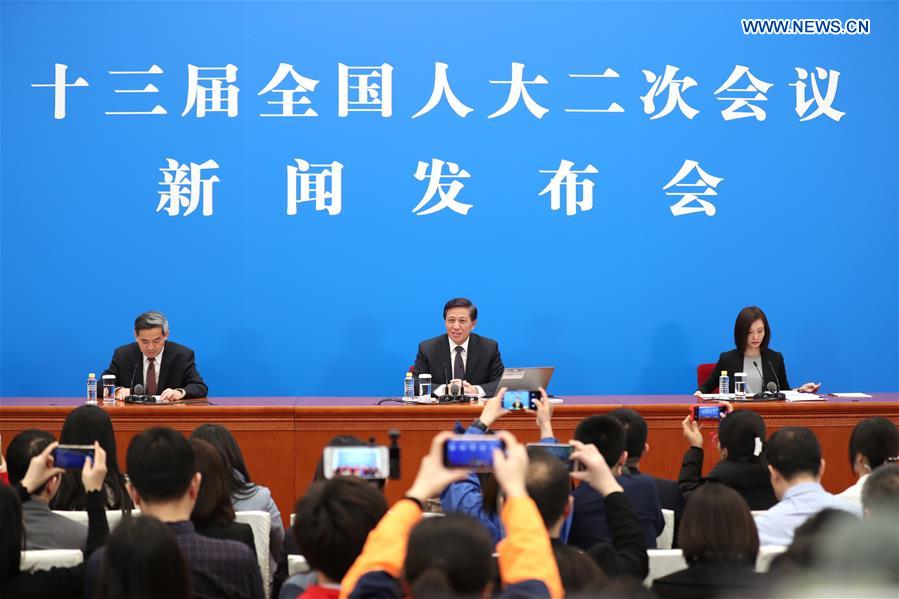 (TWO SESSIONS)CHINA-BEIJING-NPC-PRESS CONFERENCE (CN)