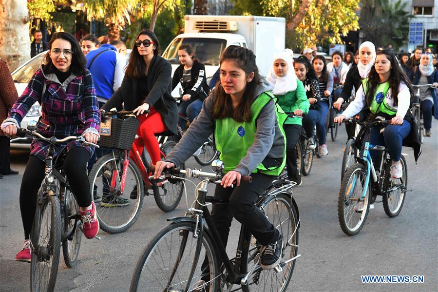 SYRIA-DAMASCUS-INTERNATIONAL WOMEN'S DAY