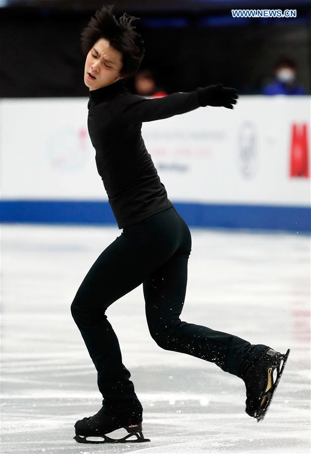 (SP)JAPAN-SAITAMA-FIGURE SKATING-WORLD CHAMPIONSHIPS-TRAINING