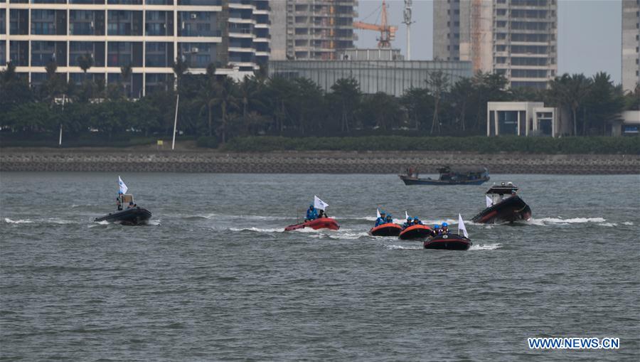 CHINA-HAINAN-TYPHOON DRILL (CN)