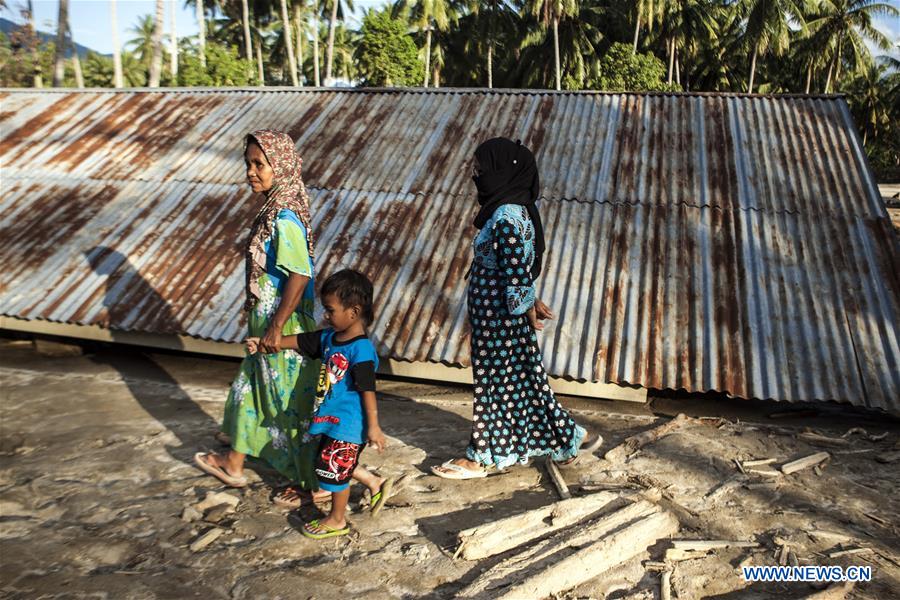 INDONESIA-SIGI-FLOOD-AFTERMATH