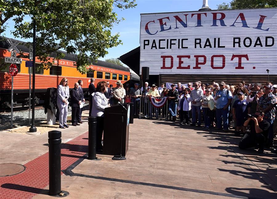 U.S.-SAN FRANCISCO-SESQUICENTENNIAL OF TRANSCONTINENTAL RAILROAD-CELEBRATION