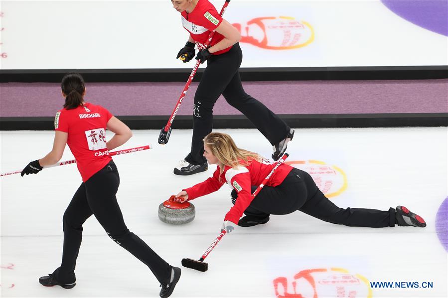 (SP)CHINA-BEIJING-CURLING-WCF WORLD CUP-GRAND FINAL(CN)