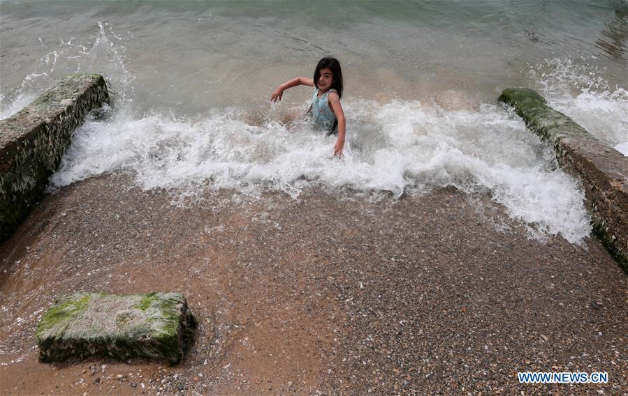 MIDEAST-GAZA-SUMMER-WEATHER