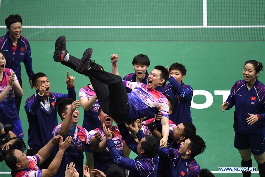 (SP)CHINA-NANNING-BADMINTON-SUDIRMAN CUP 2019(CN)