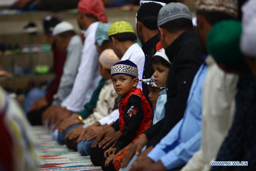 NEPAL-KATHMANDU-EID AL-FITR-CELEBRATION