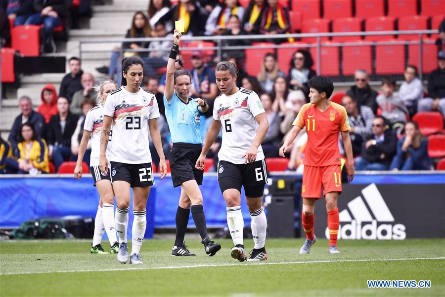 (SP)FRANCE-RENNES-2019 FIFA WOMEN'S WORLD CUP-GROUP B-GER VS CHN