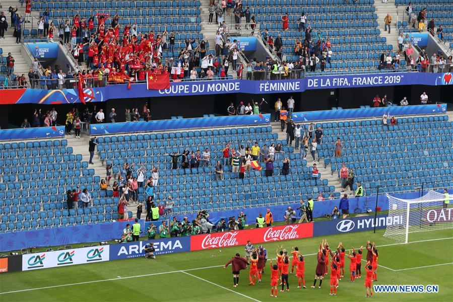 (SP)FRANCE-LE HAVRE-2019 FIFA WOMEN'S WORLD CUP-GROUP B-CHINA-SPAIN