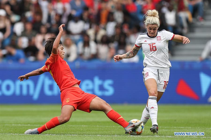 (SP)FRANCE-LE HAVRE-2019 FIFA WOMEN'S WORLD CUP-GROUP B-CHINA-SPAIN