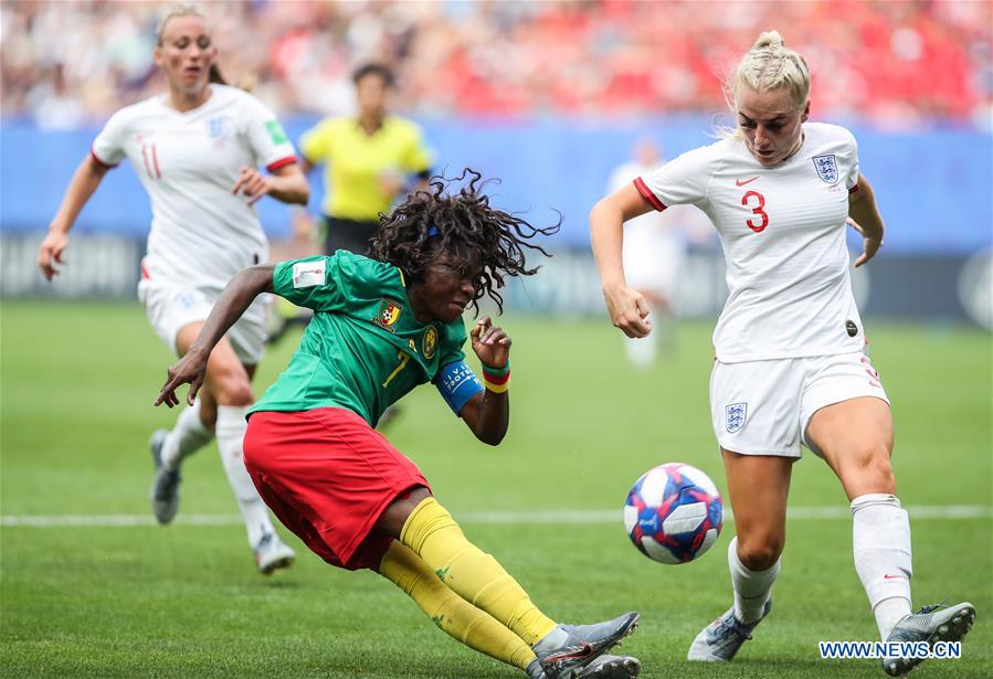 (SP)FRANCE-VALENCIENNES-SOCCER-FIFA WOMEN'S WORLD CUP-ROUND OF 16-ENG VS CMR