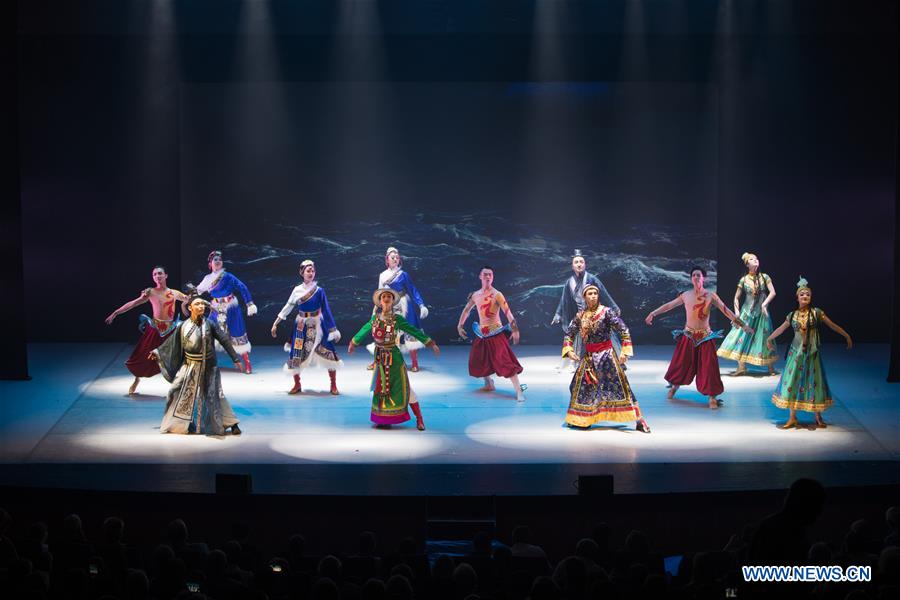 ISRAEL-HAIFA-CHINESE ARTISTS-PERFORMANCE