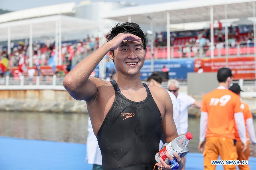 (SP)SOUTH KOREA-YEOSU-FINA WORLD CHAMPIONSHIPS-MEN'S 10KM OPEN WATER