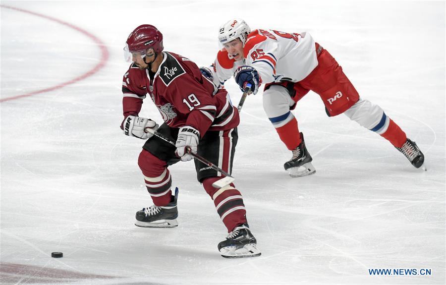 (SP)LATVIA-RIGA-HOCKEY-RAILWAYS CUP-DINAMO VS LOKOMOTIV