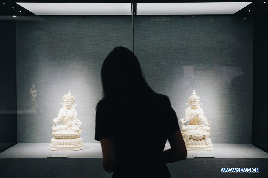 CHINA-BEIJING-DEHUA PORCELAIN-EXHIBITION (CN)