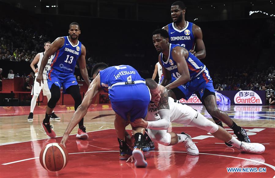 (SP)CHINA-SHENZHEN-BASKETBALL-FIBA WORLD CUP-GROUP D-GER VS DOM (CN)