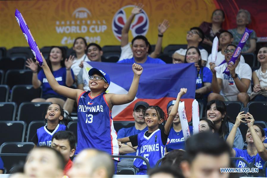 (SP)CHINA-FOSHAN-BASKETBALL-FIBA WORLD CUP-GROUP D-PHI VS ANG (CN)