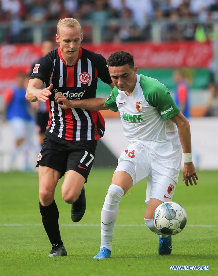 (SP)GERMANY-AUGSBURG-SOCCER-BUNDESLIGA-AUGSBURG VS FRANKFURT