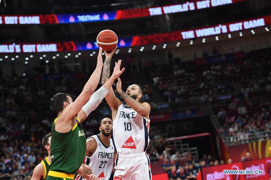 (SP)CHINA-BEIJING-BASKETBALL-FIBA WORLD CUP-FRA VS AUS