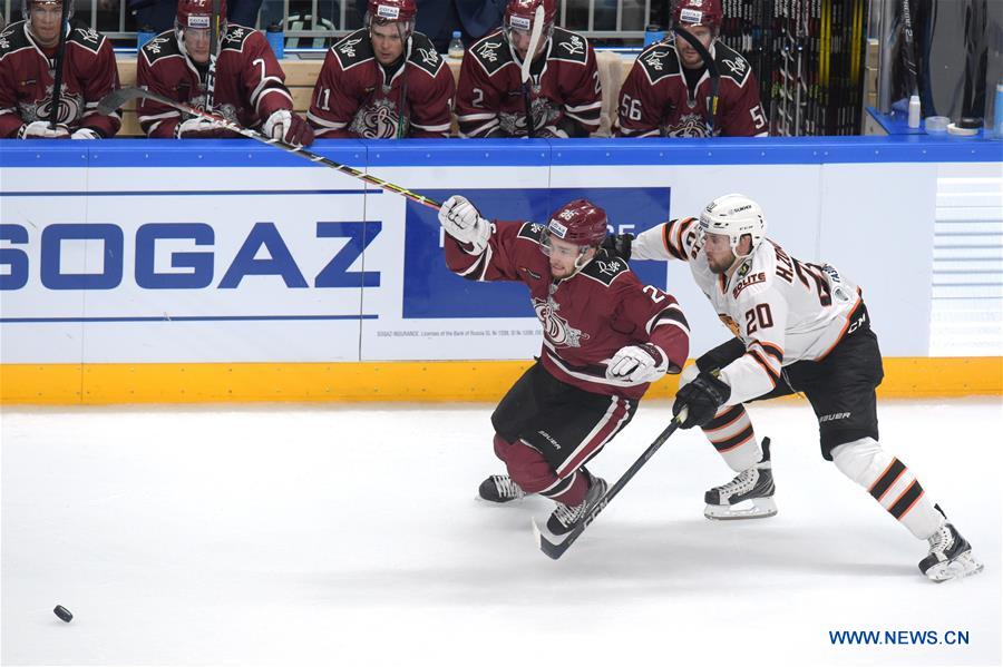 (SP)LATVIA-RIGA-ICE HOCKEY-KHL-RIGA DINAMO VS KHABAROVSK AMUR