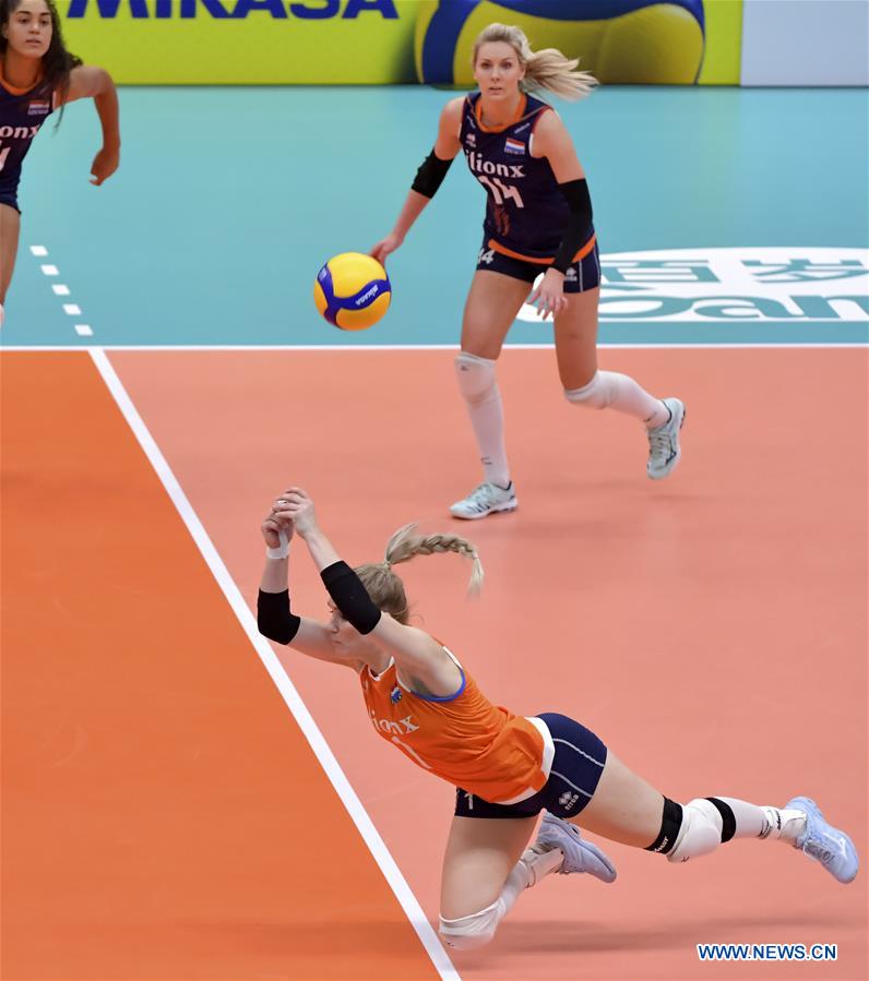 (SP)JAPAN-TOYAMA-VOLLEYBALL-WOMEN'S WORLD CUP-CMR VS NED