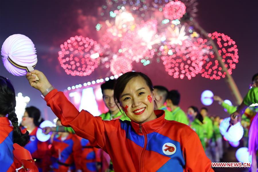 (PRC70Years)CHINA-BEIJING-NATIONAL DAY-CELEBRATIONS-EVENING GALA (CN)