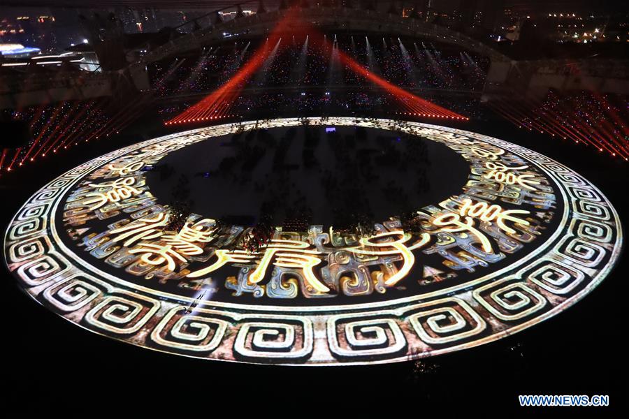 (SP)CHINA-WUHAN-7TH MILITARY WORLD GAMES-OPENING CEREMONY