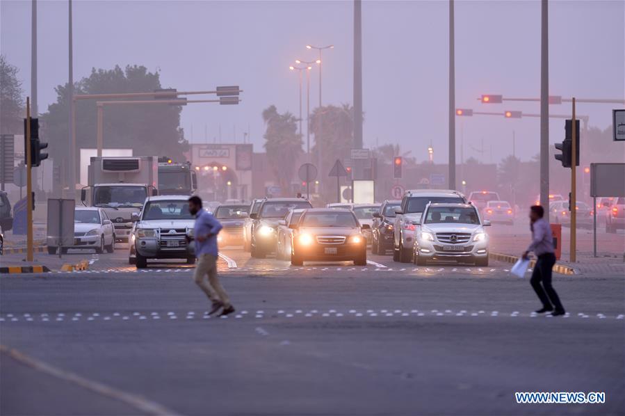 KUWAIT-KUWAIT CITY-SANDSTORM