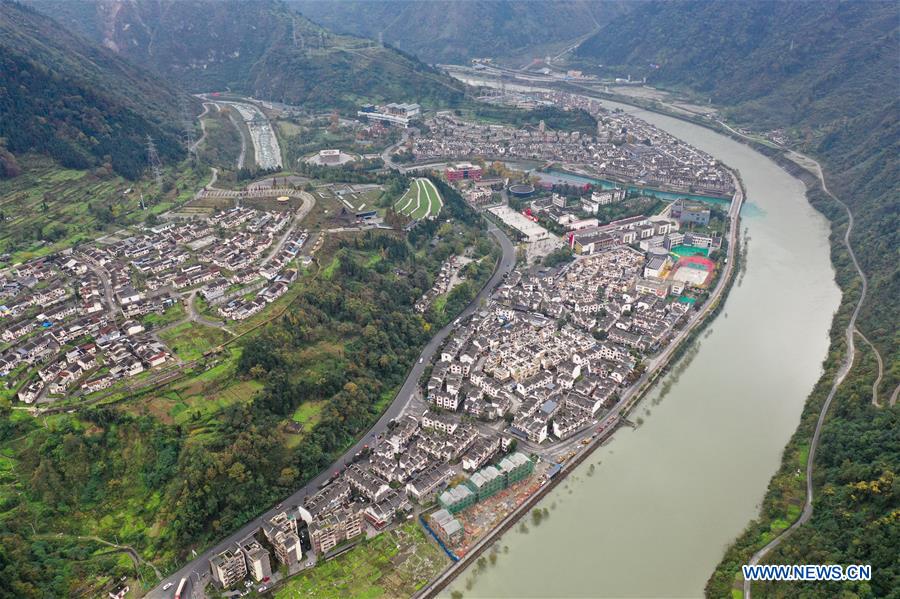 CHINA-SICHUAN-YINGXIU-AERIAL VIEW (CN)