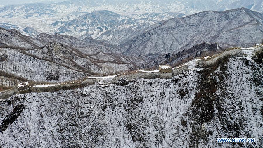 CHINA-BEIJING-JIANKOU GREAT WALL-SNOW SCENERY (CN)