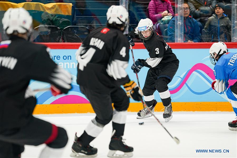 (SP)SWITZERLAND-LAUSANNE-WINTER YOG-ICE HOCKEY-MEN'S 3-ON-3