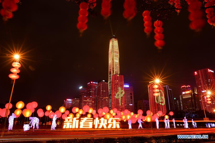 CHINA-SHENZHEN-SPRING FESTIVAL-LANTERN (CN)