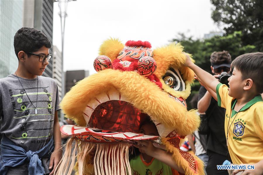 BRAZIL-SAO PAULO-CHINESE LUNAR NEW YEAR-CELEBRATION