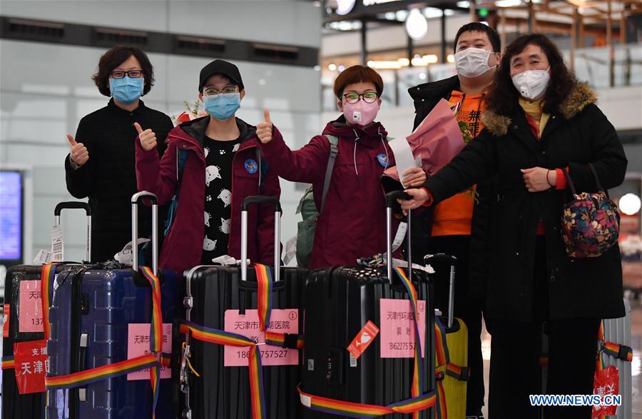 CHINA-TIANJIN-NCP-MEDICAL TEAM-AID (CN)