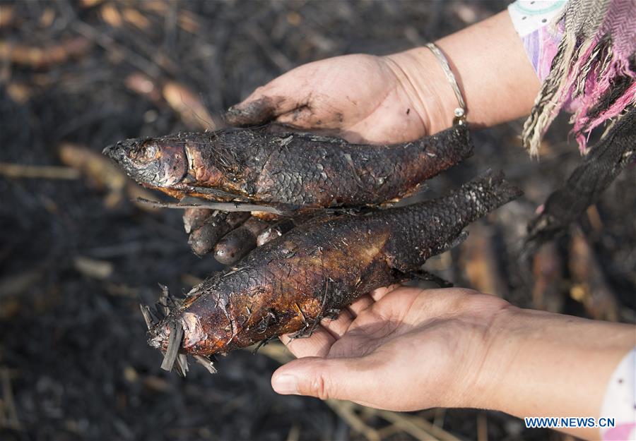 INDIA-KASHMIR-SRINAGAR-SMOKED FISH