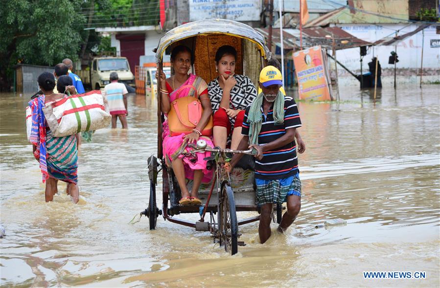 INDIA-AGARTALA-FLOOD