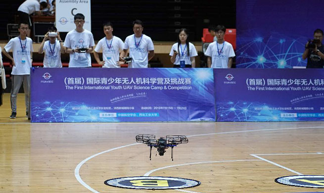 Highlights of 1st Int'l Youth UAV Science Camp & Competition in China's Shaanxi