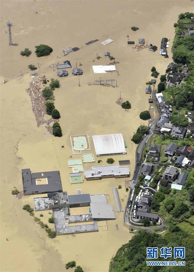 （国际）（1）日本九州地区熊本县强降雨致死至少20人